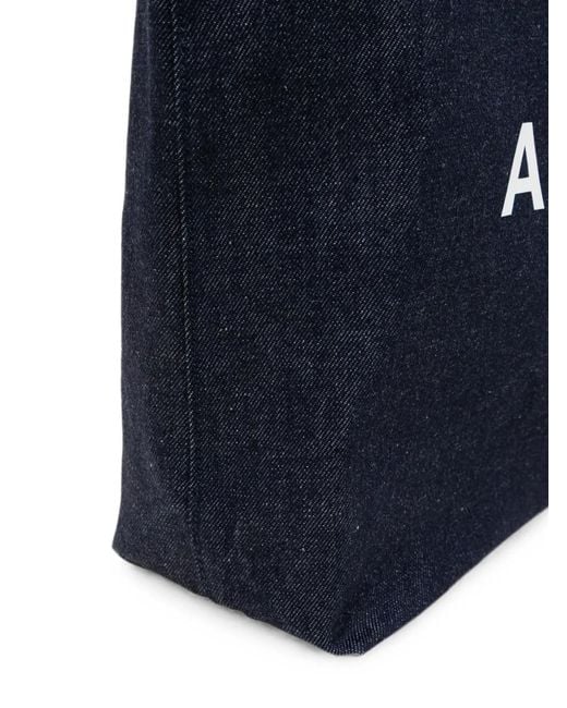 A.P.C. Blue Petit Sac Cabas Ninon