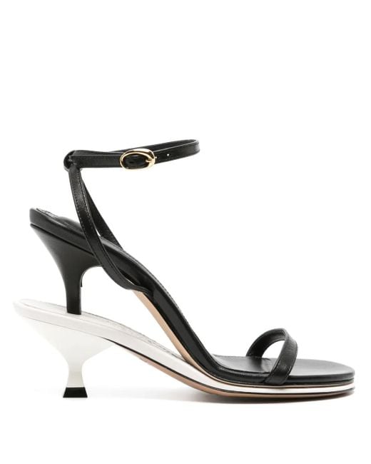 Jacquemus Black Les Doubles Sandals