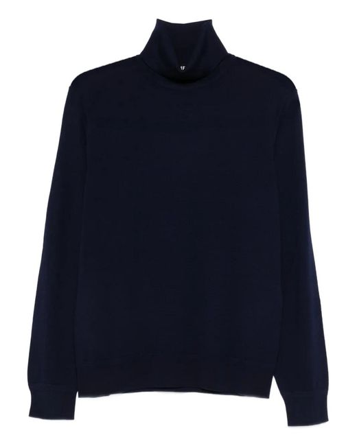 Tom Ford Blue Turtleneck Sweater for men