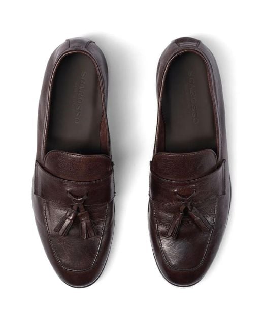 Scarosso Brown Nathan Loafers for men