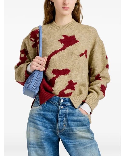 Proenza Schouler Brown Cathy Sweater