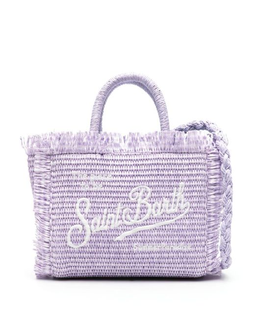 Mc2 Saint Barth Mini Vanity Beach Bag in het Purple