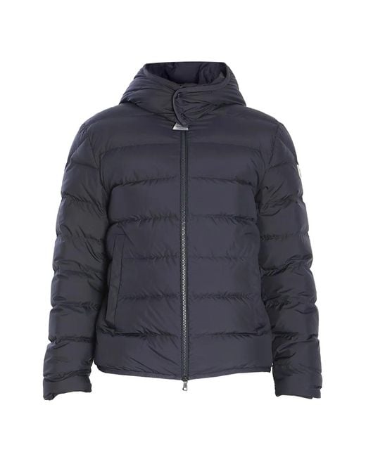 Moncler Blue Montbrocq Puffer Jacket for men