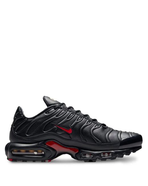 Nike Black Air Max Plus Premium "Bred" Sneakers for men
