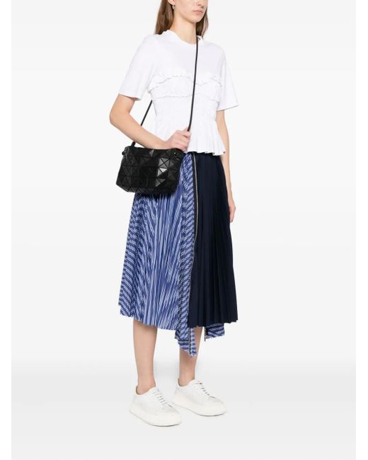 Issey Miyake Black Loop Matte Crossbody Bag