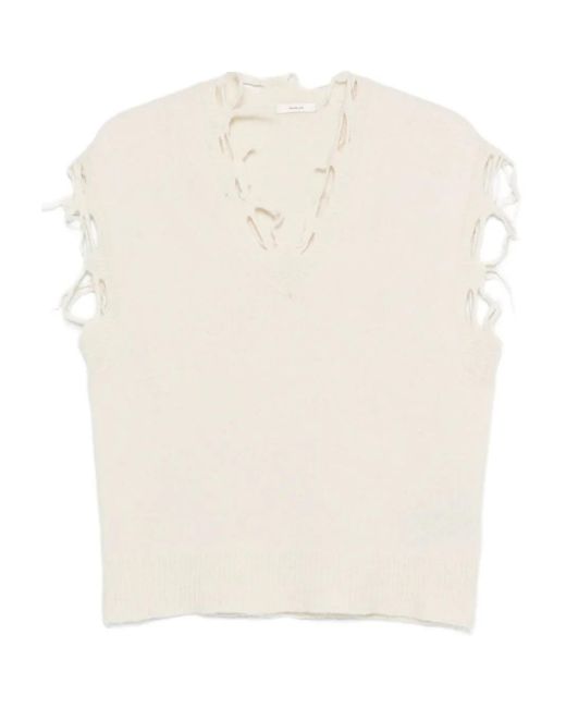 Haikure White Distressed-Finish Top