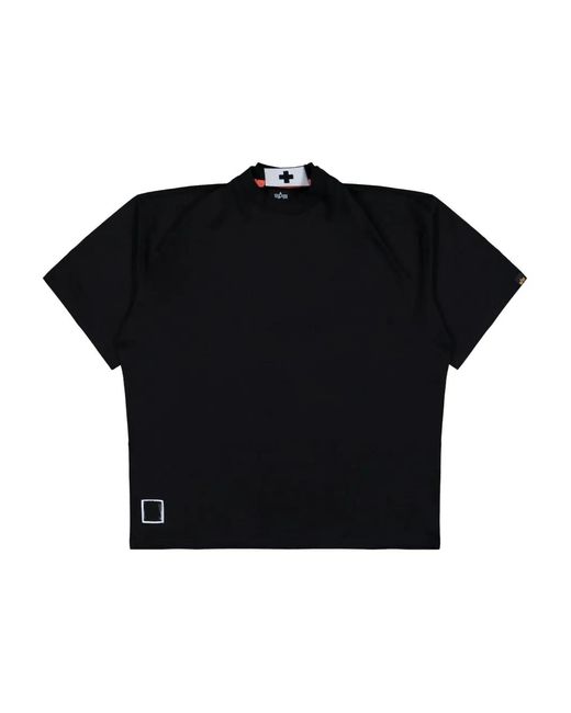 PROTOTYPES Black Logo-Print T-Shirt for men