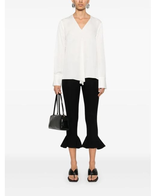 Theory White Hidden Slit Bl.Moder