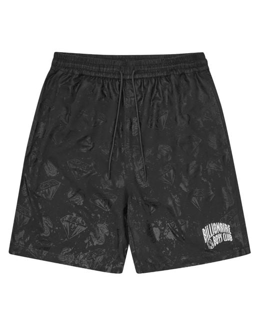 BBCICECREAM Black Logo-Print Shorts for men