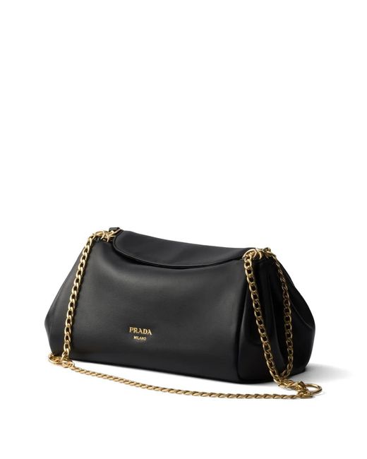 Borsa Tumulte Small di Prada in Black