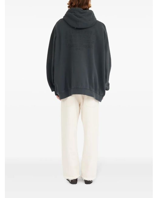 メンズ Maison Margiela ジップアップ パーカー Blue