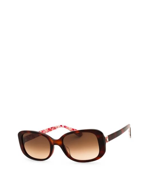 Kate Spade Brown Dionna Rectangle-Frame Sunglasses