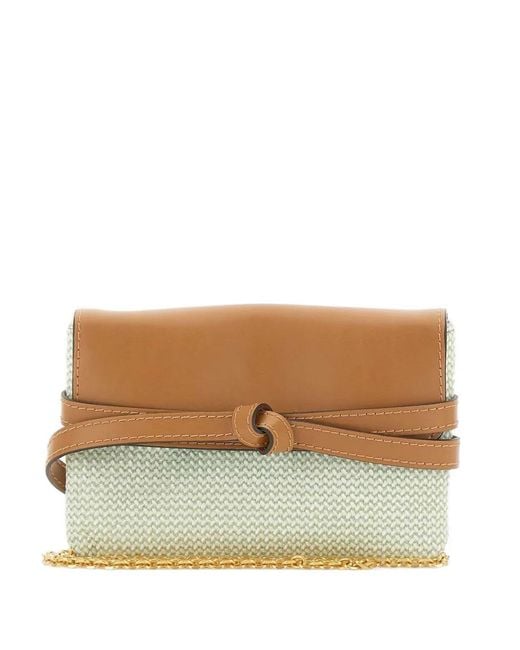 Gianni Chiarini Natural Pochette Belty À Détail Noué