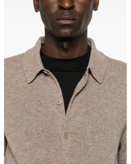 Bompard Brown César Cardigan for men