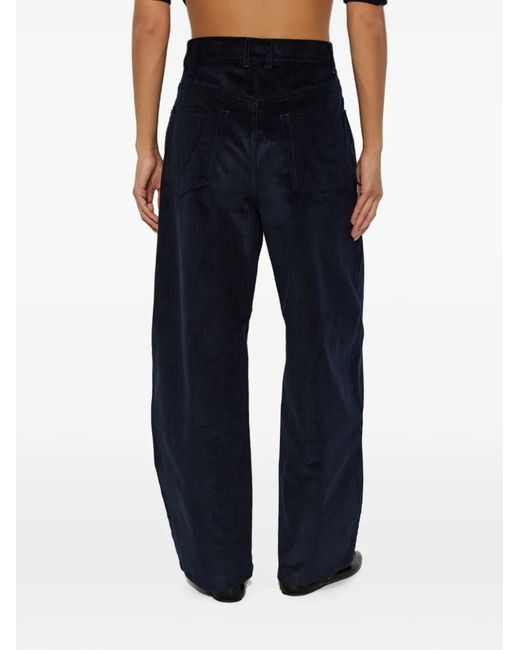 Rohe Blue Corduroy Trousers