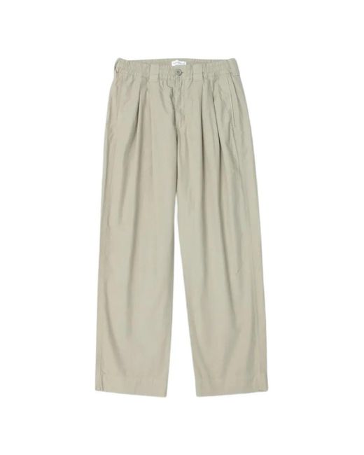 Dean Edmonds White Elasticated-Waist Trousers for men
