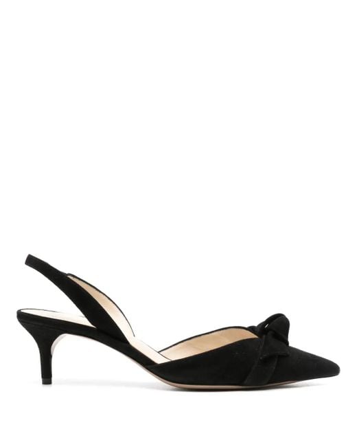 Alexandre Birman Black 50Mm Clarita Slingback Pumps