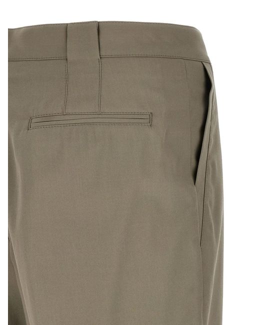 Brunello Cucinelli メンズ グレー プリーツ パンツの通販はau PAY