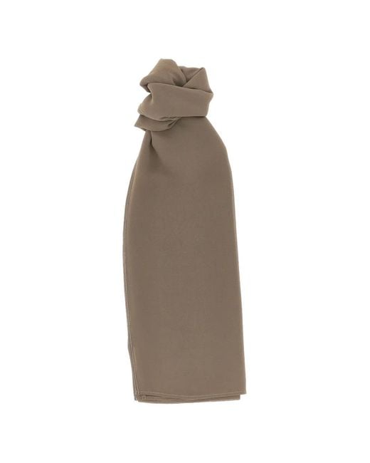 Peserico Natural Side Detail Scarf