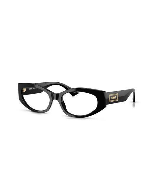 Versace Black Cat Eye-Frame Glasses