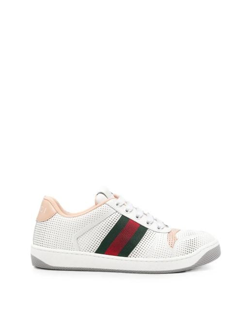 Gucci White Trainers