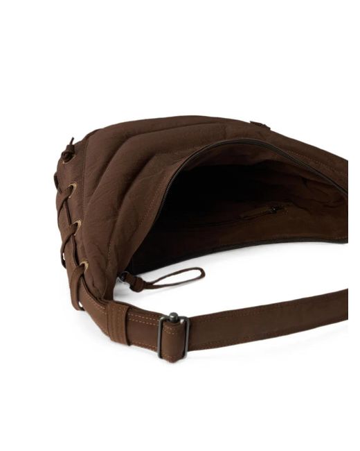 Lemaire Brown Small Soft Game Bag