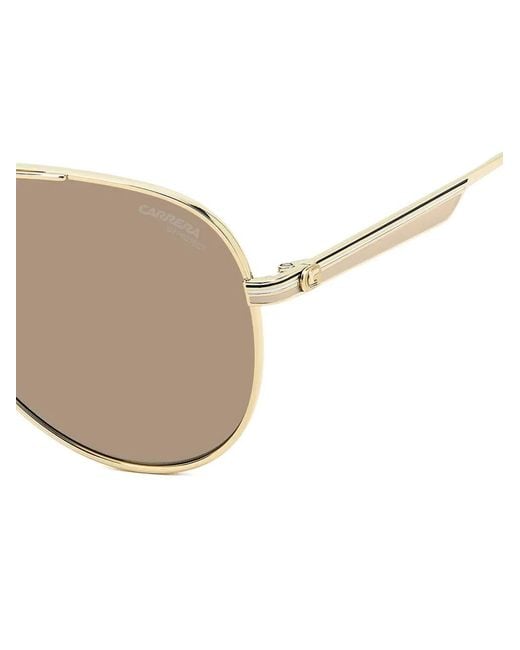 Carrera Metallic Pilot-Frame Sunglasses