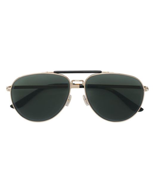 Classic style aviator sunglasses di Jimmy Choo in Metallic da Uomo
