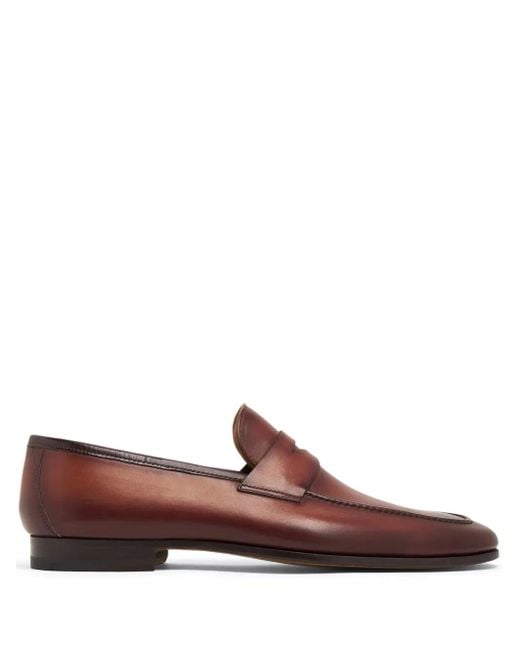 Magnanni Shoes Leren Loafers in het Brown voor heren