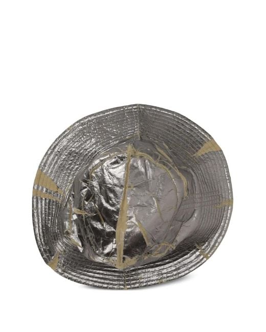 Rick Owens Gray Gilligan Bucket Hat