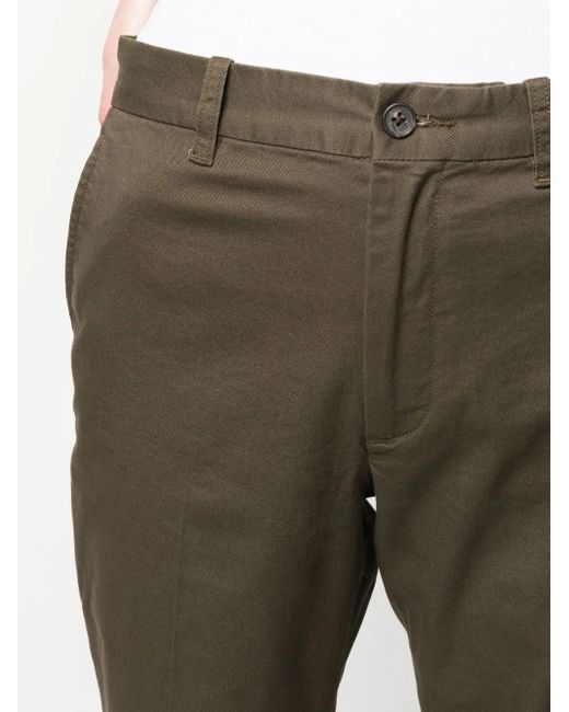 Polo Ralph Lauren Gray High-Waisted Slim-Fit Trousers