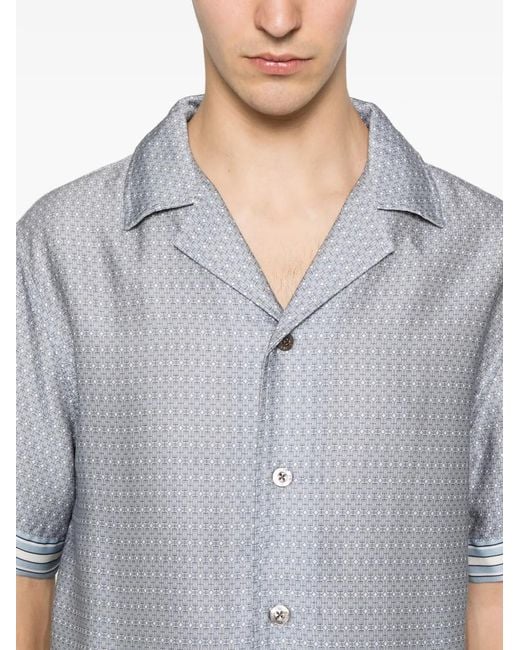 CHE Gray Chemise Lucena Imprimée for men