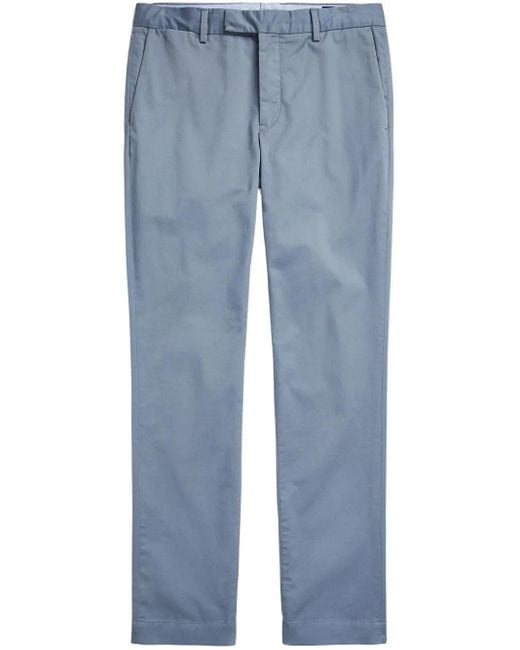 Polo Ralph Lauren Blue Stretch Trousers for men