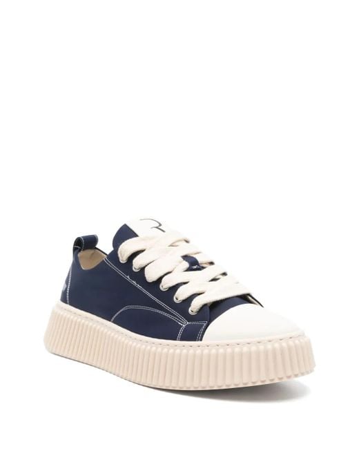 Rhun Blue Treble Sneakers for men