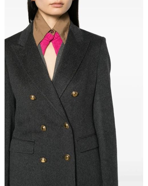 Cappotto Doppiopetto di Tagliatore in Black