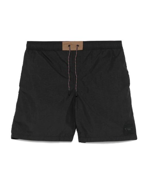 メンズ Sease マット トランクス水着 Black