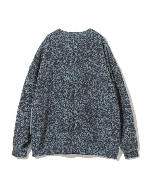 Undercover Blue Textured Sweater for men