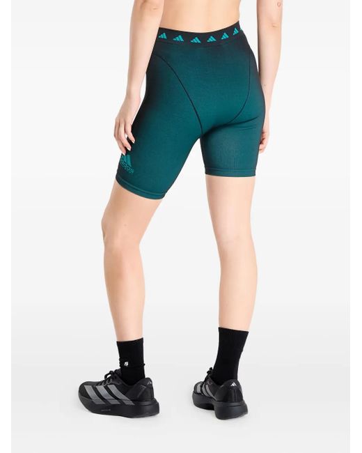 Adidas Green Eqt Logo-Detail Shorts