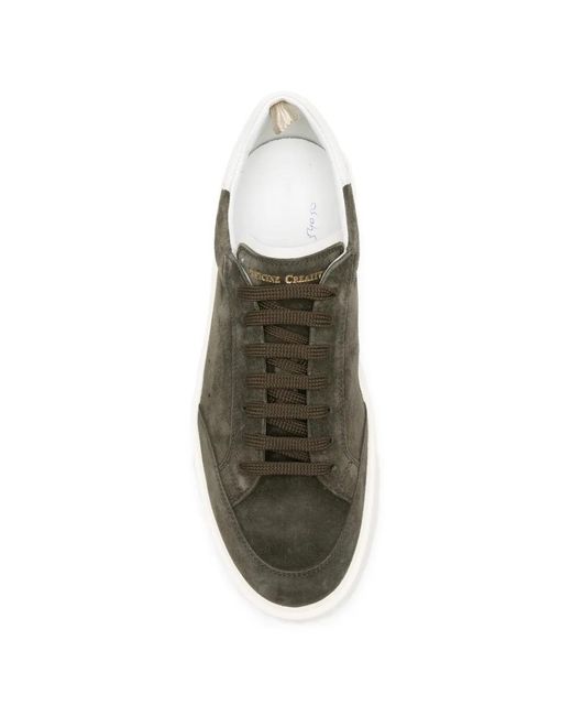 Officine Creative Green Sneakers for men