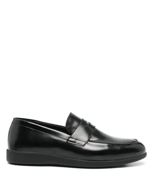 Harry's Of London Black Leather Loafers for men