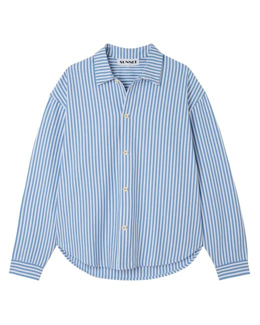 Sunnei ストライプ シャツ Blue