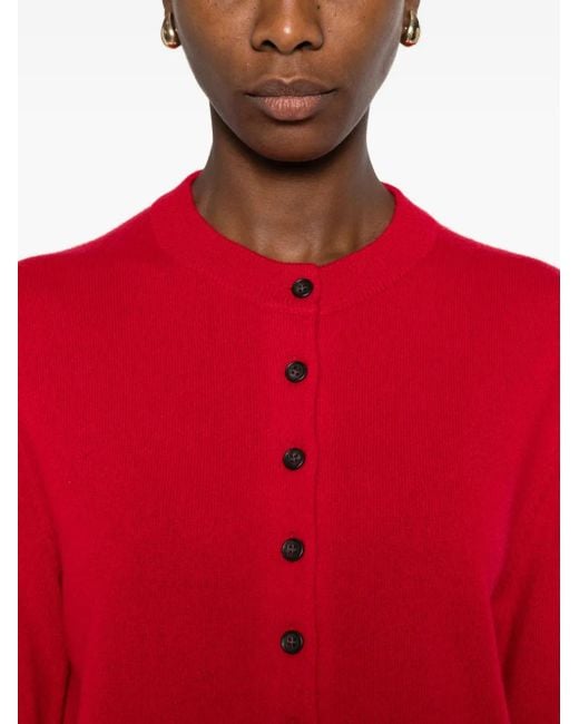 Cardigan À Boutonnière Devant Lisa Yang en coloris Red