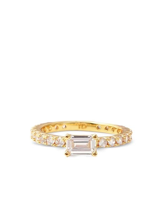 Izabel Display Metallic Schmaler Ring