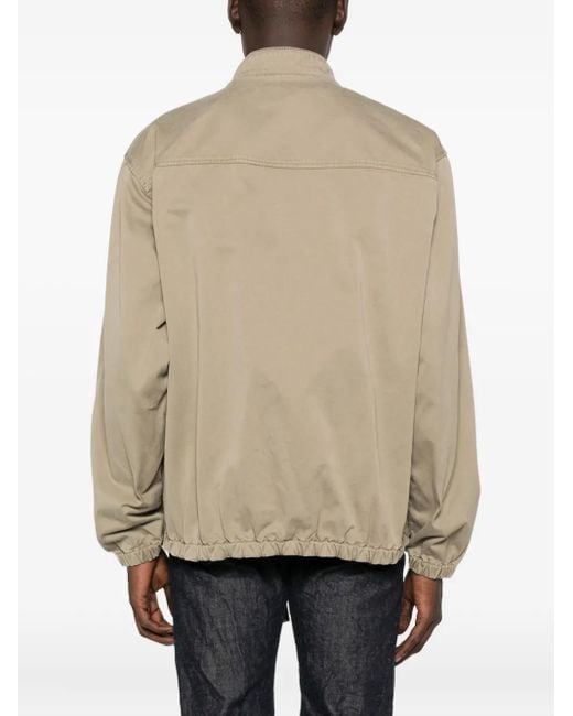 DSquared² Natural Zip-Pocket Drawstring Jacket for men