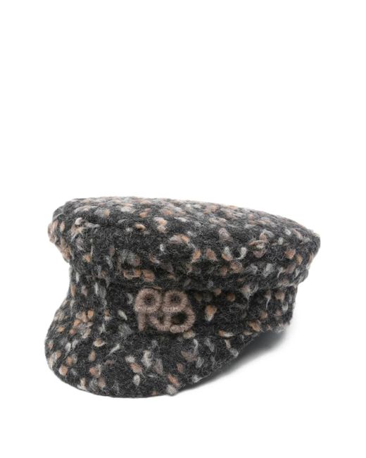 Cappello Con Ricamo di Ruslan Baginskiy in Gray