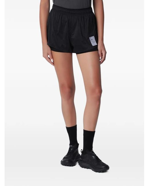 Satisfy Black Techsilk 3 Shorts