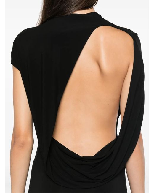 Jacquemus Black La Robe Salerno Midi Dress