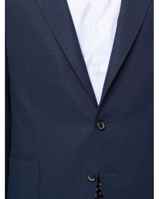 Canali Blue Classic Tailored Blazer for men