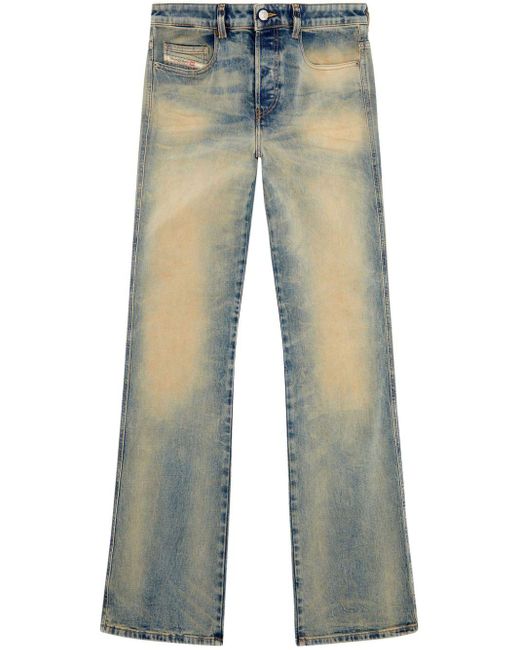 DIESEL 1998s D-buck Low-waist Bootcut Jeans in het Blue voor heren