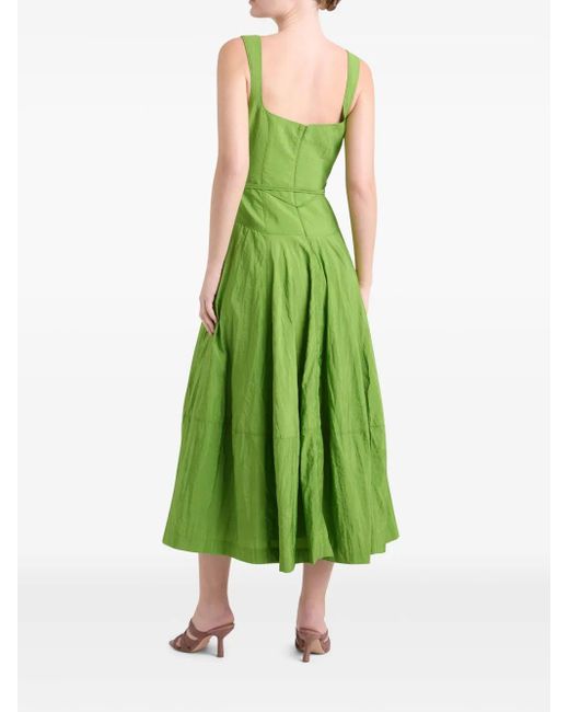 Cinq À Sept Green Maxikleid Mit Blumendetail